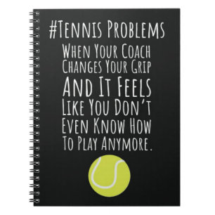 Grappige Tennis Coach Gifts Van Speler Humor Sport Notitieboek