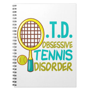 Grappige Tennis Notitieboek