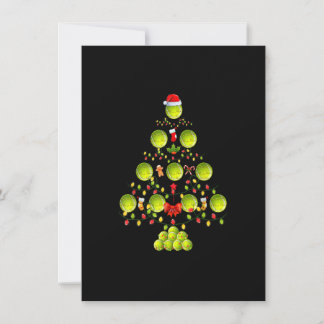 Grappige tennisbal Kerstboom decoraties vrolijk Ke Kaart