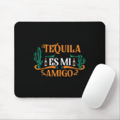 Grappige tequila es mi amigo tequila is mijn vrien muismat (Met muis)