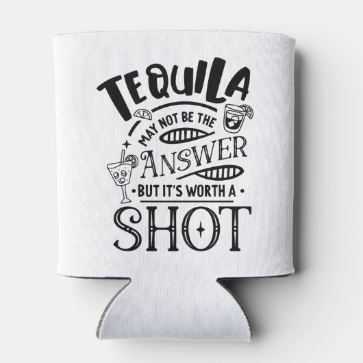 Grappige tequila is misschien niet het antwoord blikjeskoeler (Achterkant)