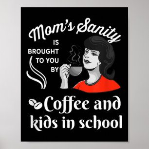 Grappige terug naar school humor Moeders-leraren-  Poster