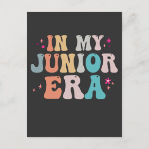 Grappige terug naar school In mijn Junior tijdperk Briefkaart