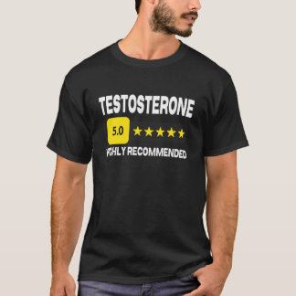 Grappige Testosteron Test Testo TRT Therapie Bodyb T-shirt