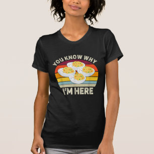 Grappige Thanksgiving Duivelse Eitjes Je weet waar T-shirt