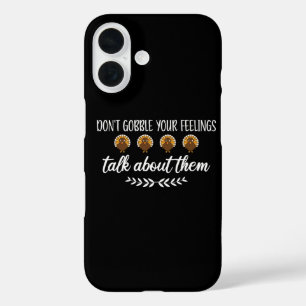 Grappige Thanksgiving Grappen: Slik Je Gevoelens N iPhone 16 Hoesje