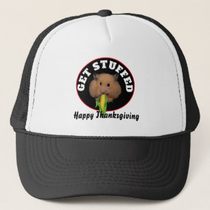Grappige Thanksgiving hamster  Trucker Pet