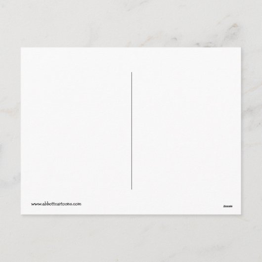 Grappige Thanksgiving Humor Briefkaarten (Achterkant)