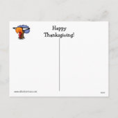 Grappige Thanksgiving Humor Briefkaarten (Achterkant)
