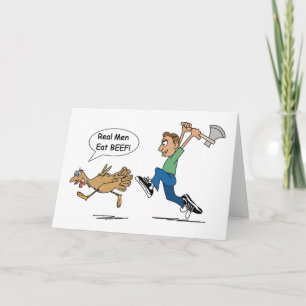 Grappige Thanksgiving kaart