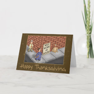 Grappige Thanksgiving Kaarten: het is een Turkse e Feestdagen Kaart