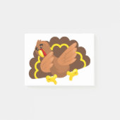 grappige Thanksgiving kalkoen Post-it® Notes (Voorkant)