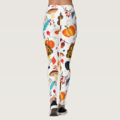 grappige Thanksgiving kalkoenen Leggings (Achterkant)