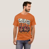 Grappige Thanksgiving T-shirts (Voorkant volledig)