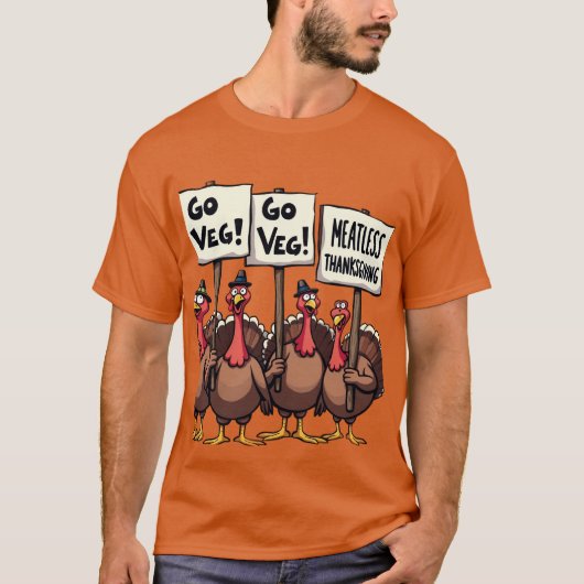 Grappige Thanksgiving T-shirts (Voorkant)