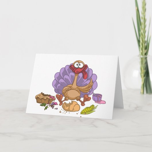 grappige Thanksgiving turkey (Voorkant)