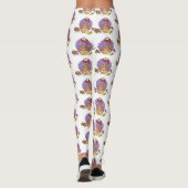 grappige Thanksgiving turkey Leggings (Achterkant)