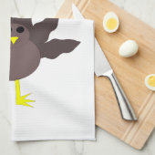 Grappige Thanksgiving Turkije  keuken Tow Theedoek (Quarter Fold)