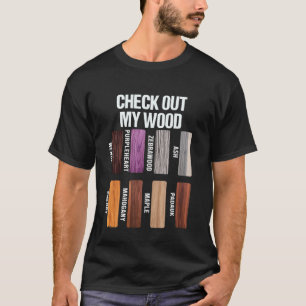 Grappige Timmerman Houtbewerking Houtbewerkers Klu T-shirt