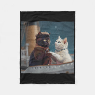 Grappige Titanic Film Kat Meme Rms Cruise Schip Ma Fleece Deken