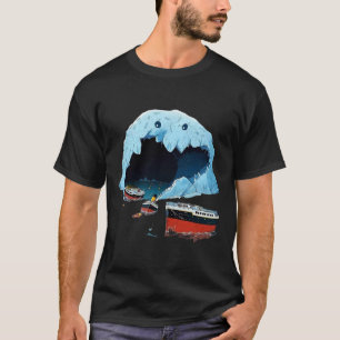 Grappige Titanic Videogamer Rms Cruiseschip Mannen T-shirt