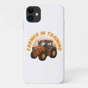 Grappige toekomstige boer in opleiding tractorland iPhone 11 hoesje