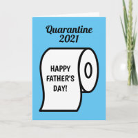Grappige toiletpapierrol quarantaine Vaderdag