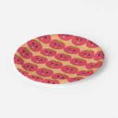 grappige tomaat papieren bordje (Gekanteld)