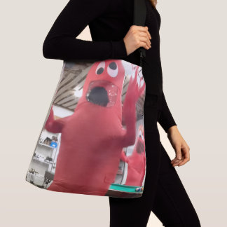 Grappige Tote Bag met Dolle Opblaasbare Buis Manne