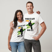 grappige toucan doet het t-shirt (Unisex)