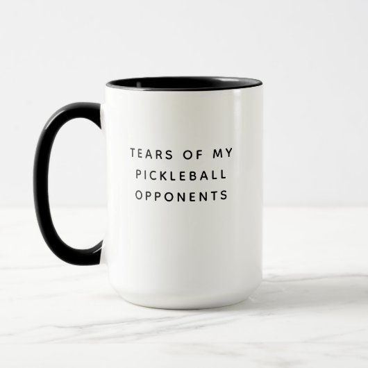 Grappige tranen van mijn Pickleball tegenstanders  Mok (Links)