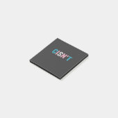 Grappige Transgender Pride cins niet LGBTQ Trans F Post-it® Notes (Schuin)