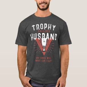 Grappige Trofee Echtgenoot Sinds Aangepast Jaar Ca T-shirt