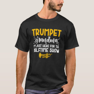 Grappige Trompet Oma van een Trompettist Grootmoed T-shirt