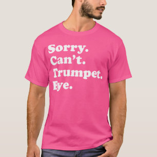 Grappige trompet voor jongens of meisjes t-shirt
