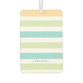 Grappige Tropics Cabana Stripes Luchtverfrisser (Achterkant)