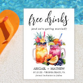 Grappige Tropische Fruit Cocktails Drank Foto Brui Save The Date