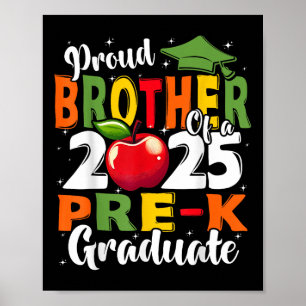 Grappige Trots Broer Van Een Cl Van 2024-2025 Afge Poster