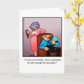 Grappige trouwdagkaart voor hen kaart (Gele Bloem)