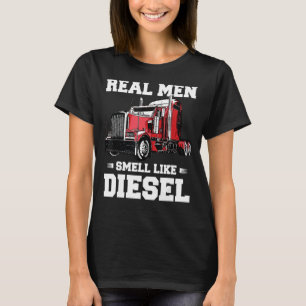 Grappige Trucker Gifts Mannen Man Semi Trailer Tru T-shirt