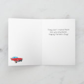 Grappige True Classic Car Pun Vaderdag Kaart (Binnen)