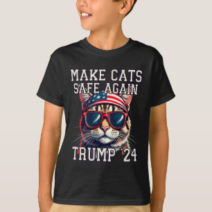 Grappige Trump 24 President Dete Meme Maakt Katten T-shirt