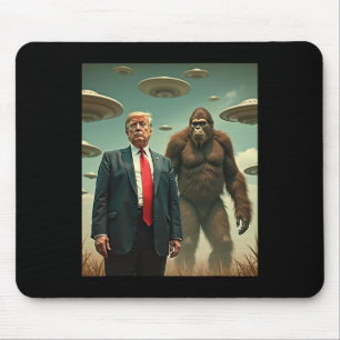 Grappige Trump Bigfoot Ufo Alien Ontmoeting Uap Vr Muismat