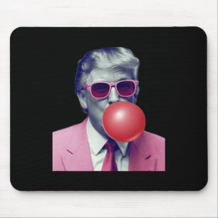 Grappige Trump Bubble Gum Yum Cadeaus Muismat