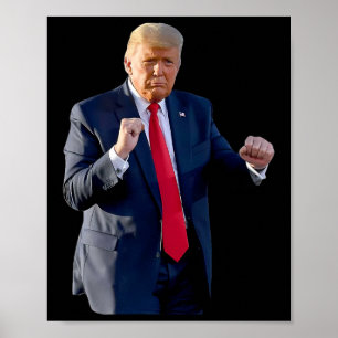 Grappige Trump-dans Als een misdadiger stemmen op  Poster