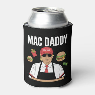 Grappige Trump friet maakt friet Mac Daddy Blikjeskoeler