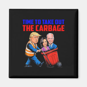 Grappige Trump Garage Tijd om de Garage Verkiezing Magneet