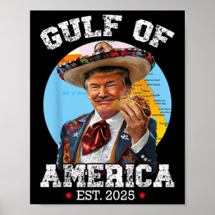 Grappige Trump Golf van Amerika 2025 Trump Poster