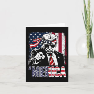 Grappige Trump Golf van Amerika Trump Kleding 3 Kaart