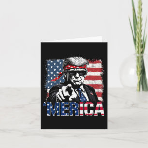 Grappige Trump Golf van Amerika Trump kleding Kaart
